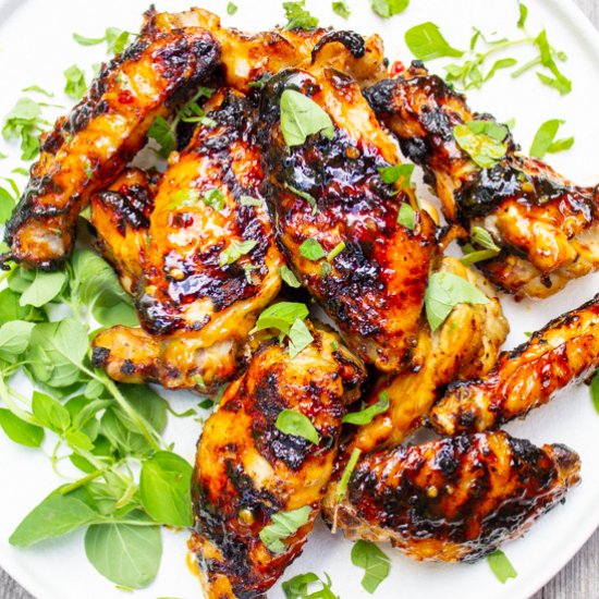 Sweet and Spicy Chicken Wings