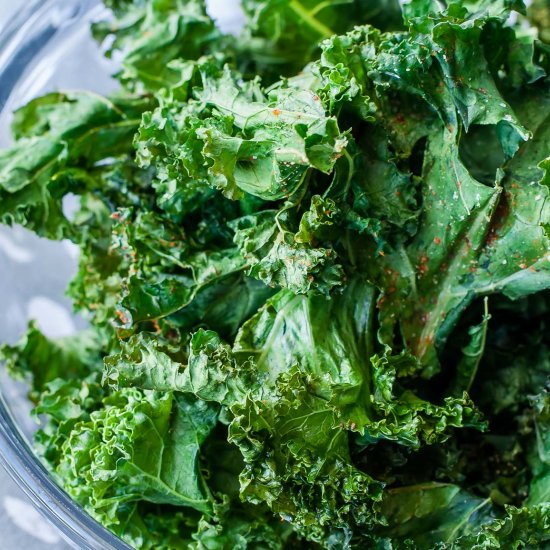 Spicy Kale Chips