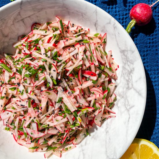 Simply Delicious Radish Salad