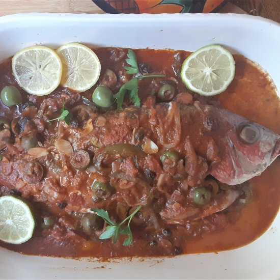 Snapper Veracruz-style