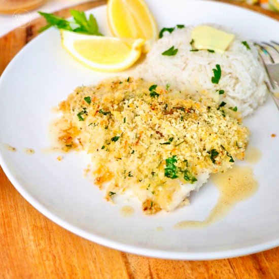 Panko Parmesan Baked Cod Recipe