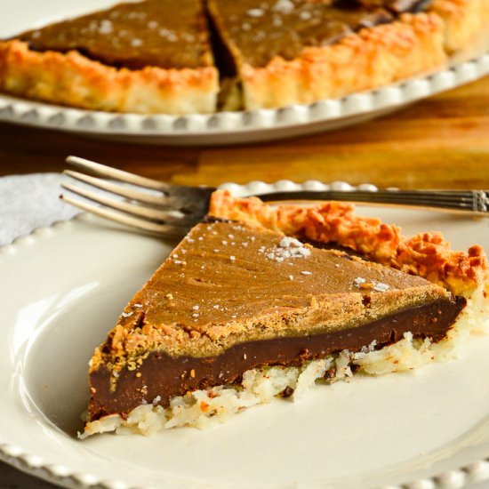 Chcolate Butterscotch Tart