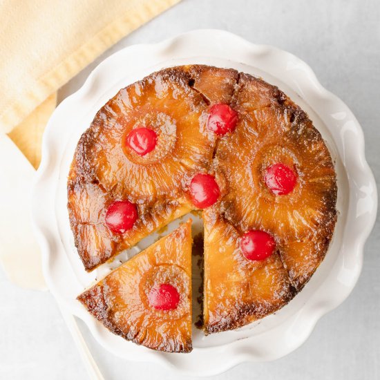 6-inch pineapple upside down cake