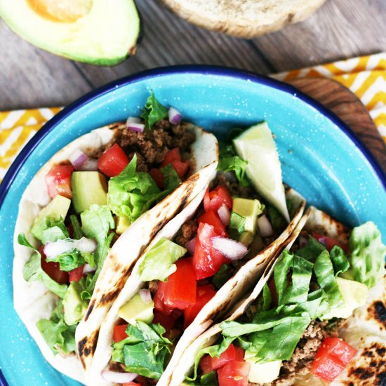 Ground Turkey Tacos