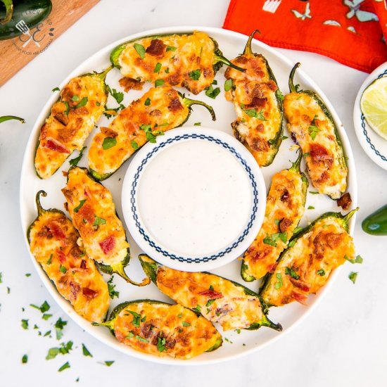 Air Fryer Jalapeno Poppers