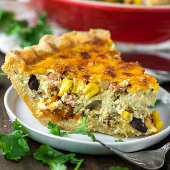 Chorizo Quiche