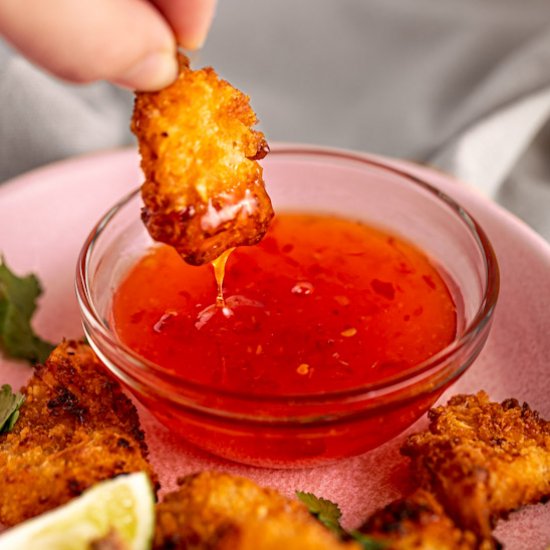 Air Fryer Frozen Coconut Shrimp