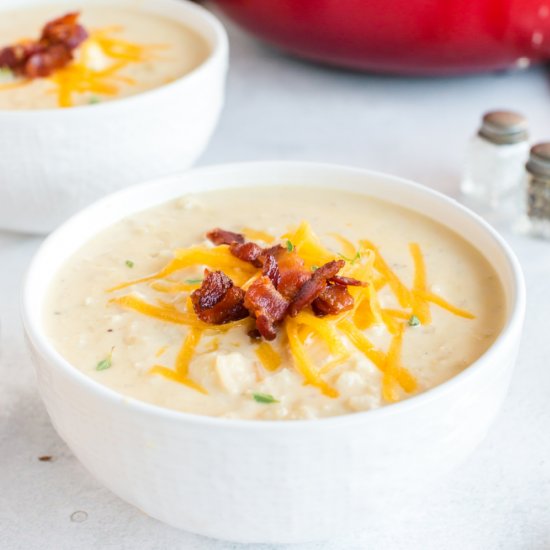 Cauliflower Cheese Soup