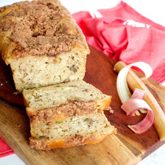 Buttermilk Rhubarb Bread