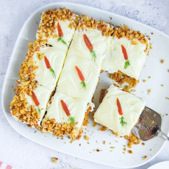 Carrot Sheet Pan Cake