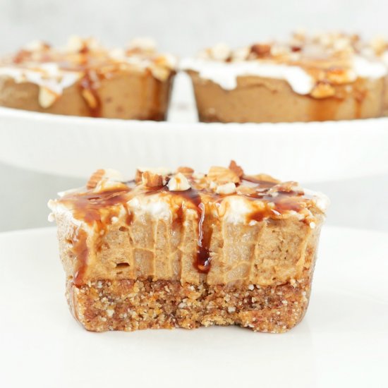 Vegan Caramel Cheesecake Cups