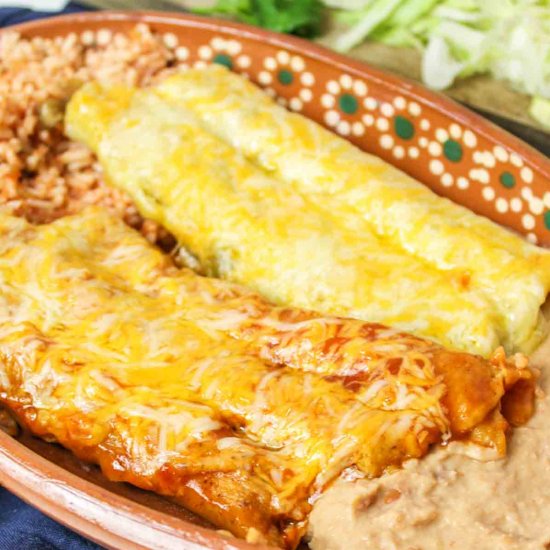 Easy Taquitos Enchiladas