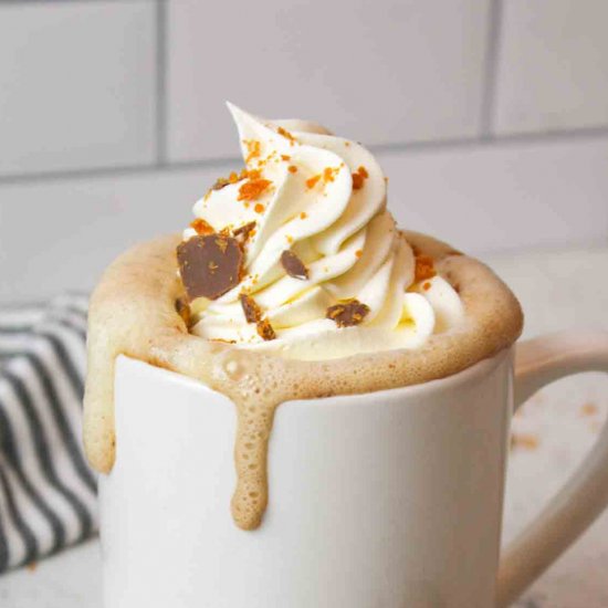 Hot Chocolate With Buttersfingers