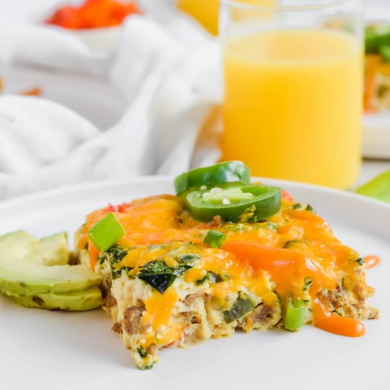 High Protein Breakfast Frittata