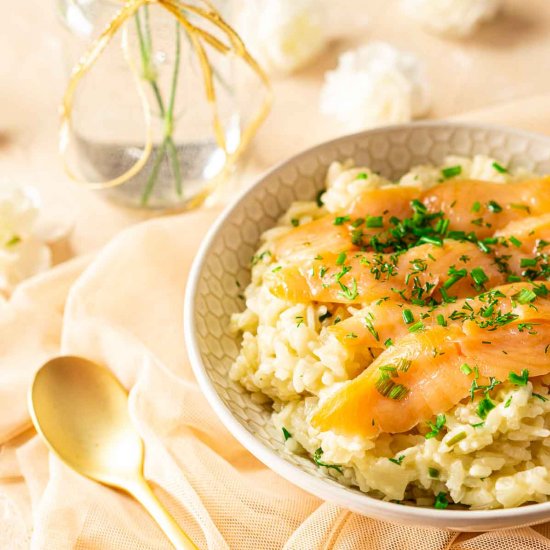 Smoked Salmon Risotto