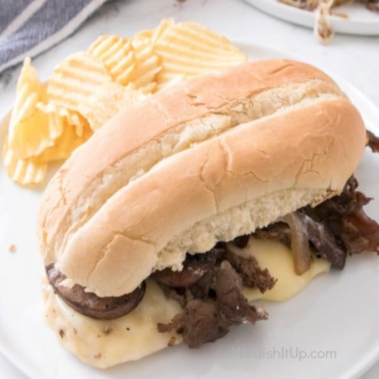 Air Fryer Cheesesteak