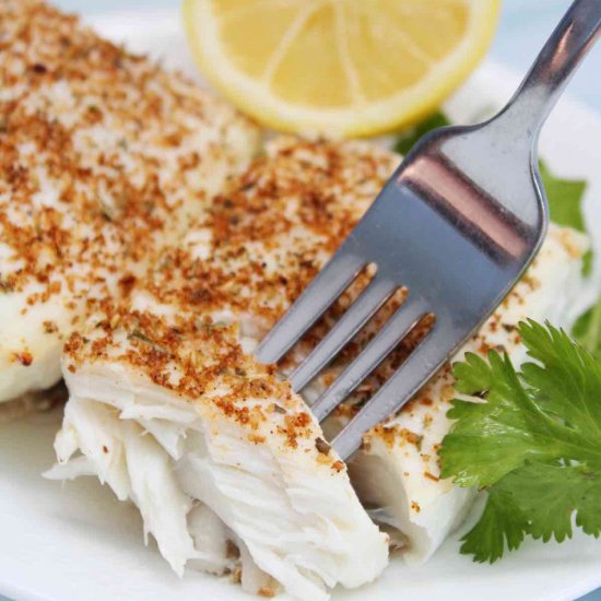 Air Fryer Halibut