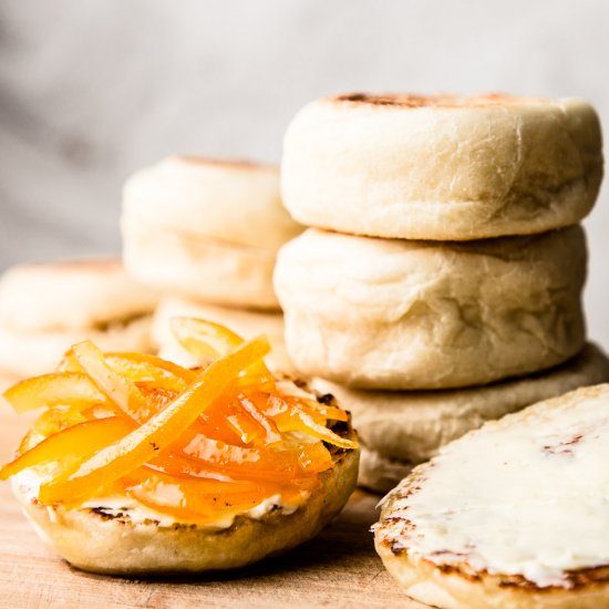 Homemade English Muffins