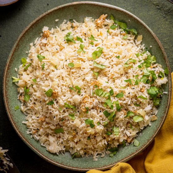 Onion Fried Rice