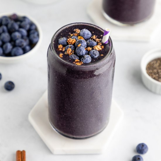 Blueberry Spinach Smoothie