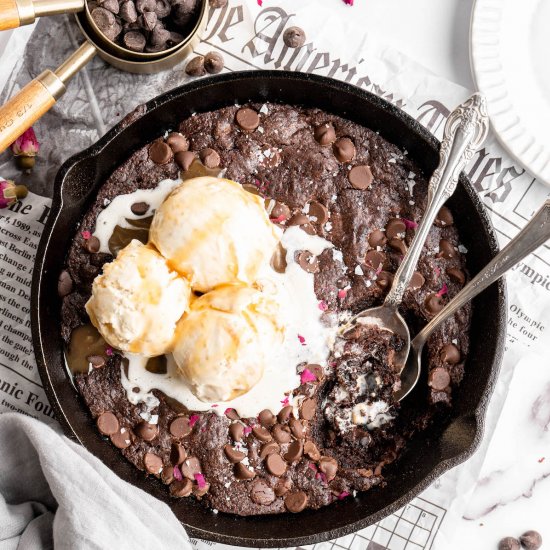 Skillet Brownie