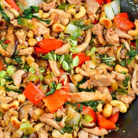 Thai Cashew Chicken (Gai Pad Med Ma