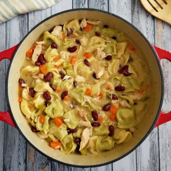 Chicken Tortellini Soup