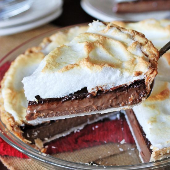 Old-Fashioned Chocolate Pie