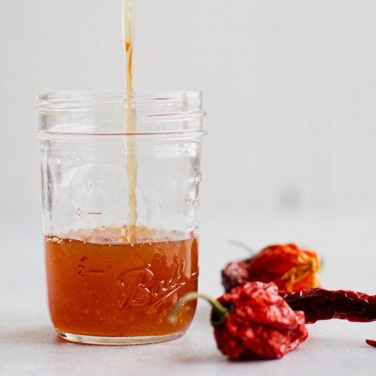 Hot Honey Simple Syrup