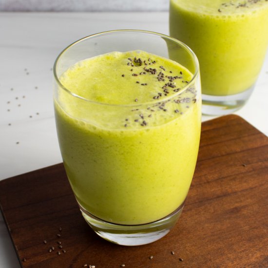 Mango Matcha Smoothie (Paleo, AIP)