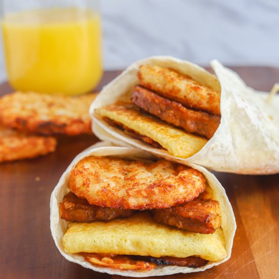 Vegan Breakfast McWraps