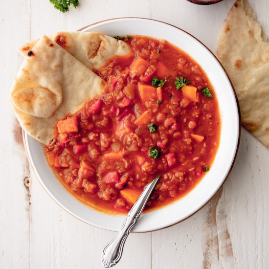 Moroccan Lentil Soup