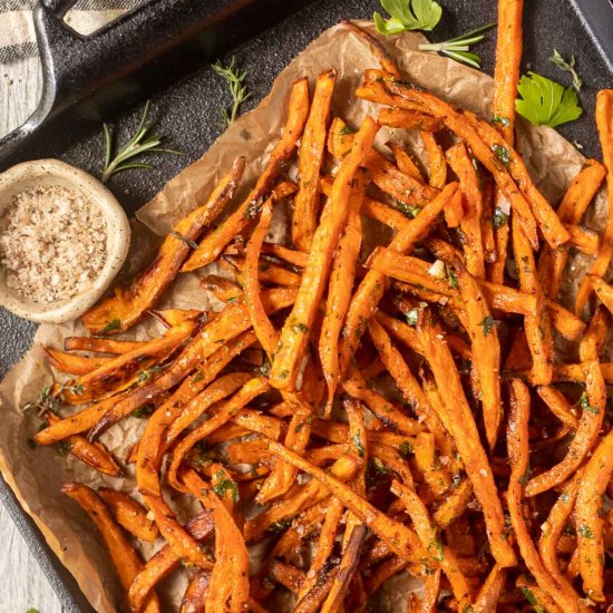 Cajun Herb Sweet Potato Fries