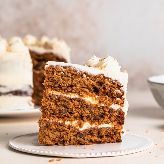 Gluten Free Carrot Cake (healthy!)