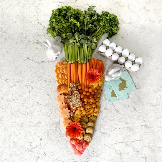 Easter Carrot Grazing Board