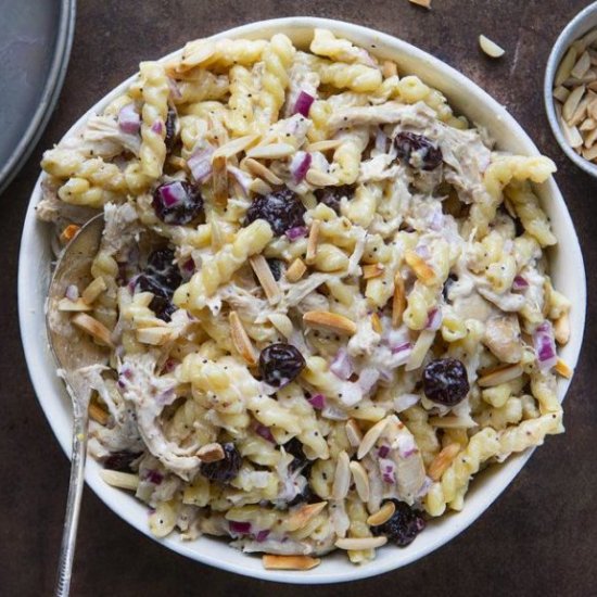 Chicken Pasta with Dried Cherries