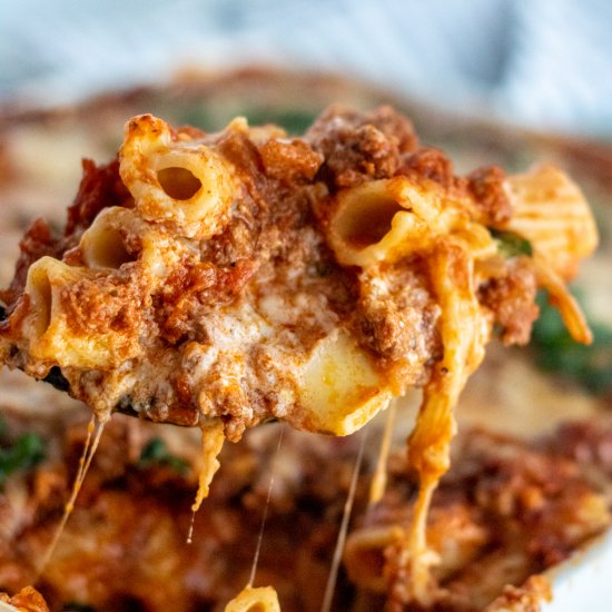 Baked Ziti (Freezer Friendly)