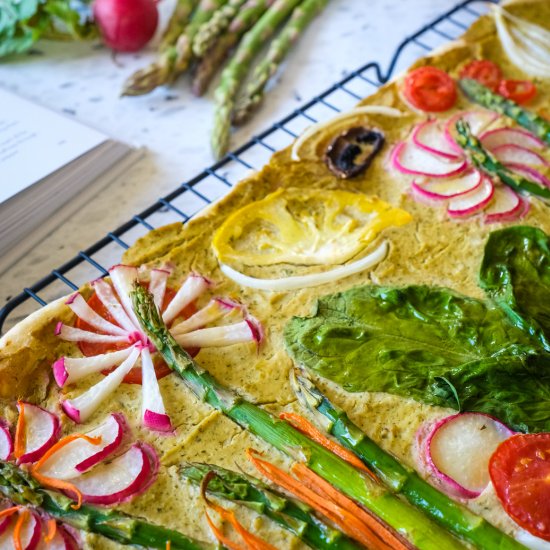 Vegan Ricotta & Veggie Puff Pastry