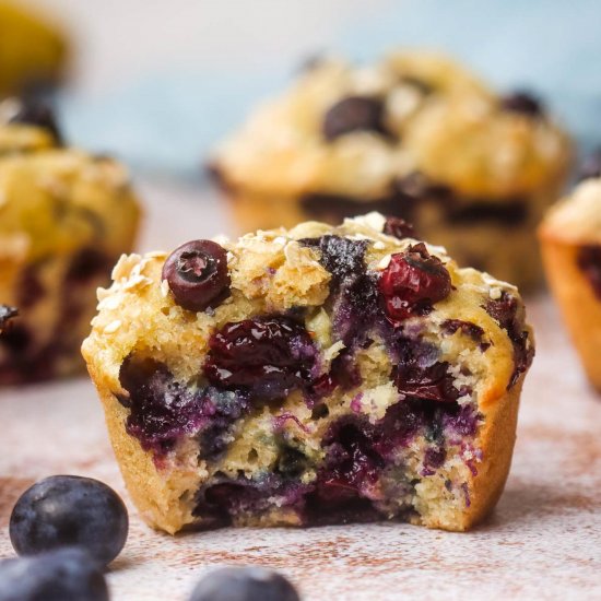 Blueberry Banana Muffins