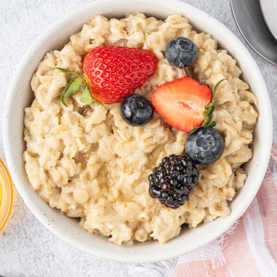 INSTANT POT OATMEAL