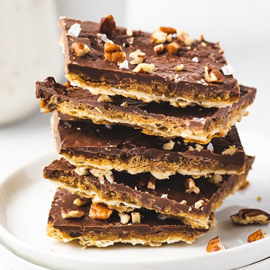 Matzo Toffee