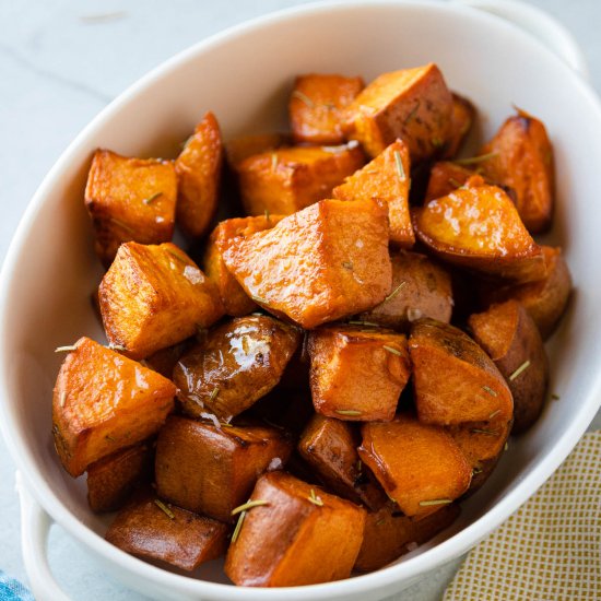 Dutch Oven Sweet Potatoes