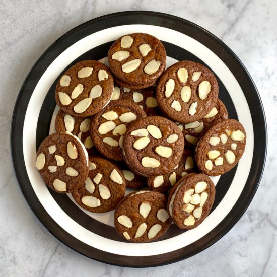 Toffee Sandwich Cookies