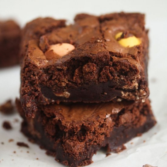 Easter Mini Egg Brownies