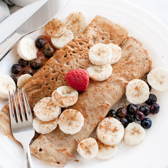 Paleo French Crepes