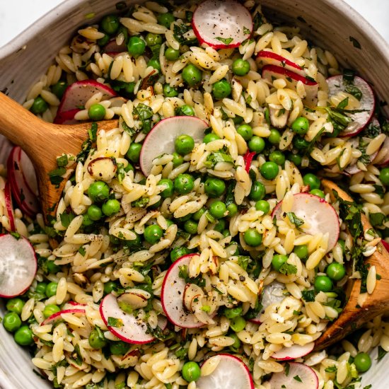 Spring Orzo Salad