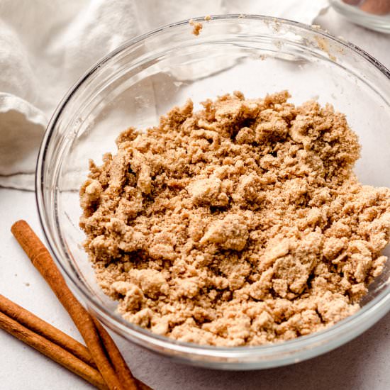 streusel topping