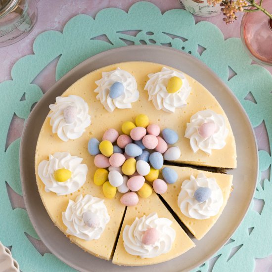 Easter Egg Cheesecake