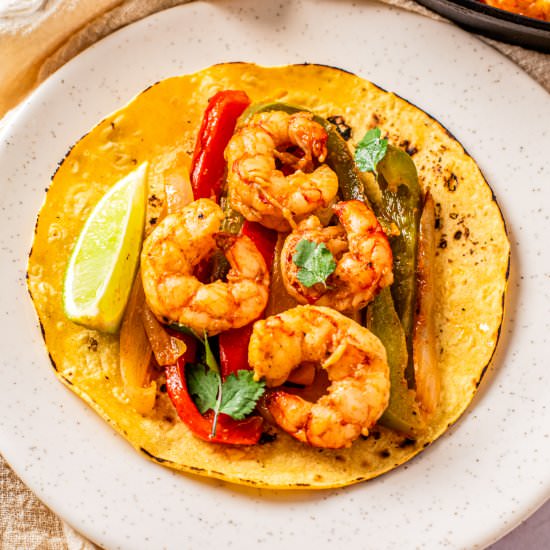 Shrimp Fajitas