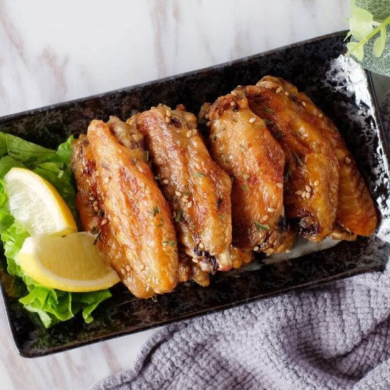 Air Fryer Soy Sauce Chicken Wings